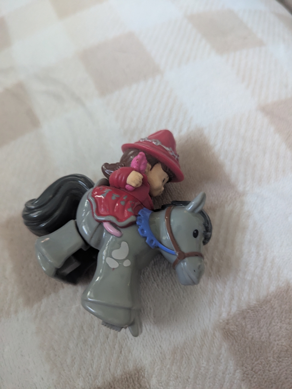 Fisher Price Little People Princess EVIE Klip Klop Toy Horse
